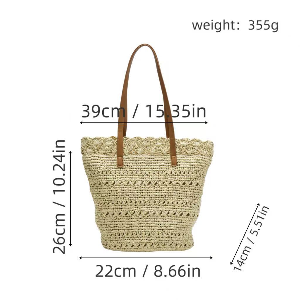 Handgefertigte Makramee Strandtasche Brehn