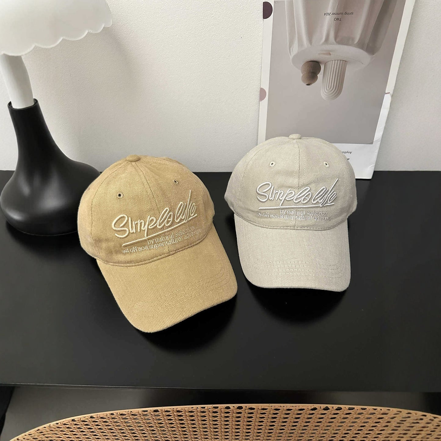 Unisex Casual Fleece-Mischung Baseballcap Brehn
