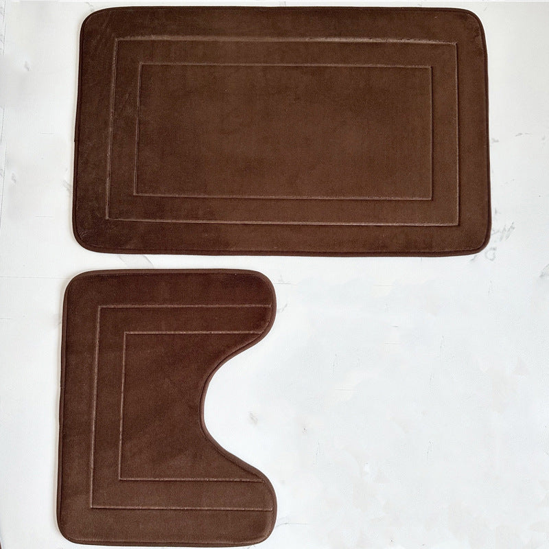 Luxuriöses weiches Badeteppich-Set Brehn