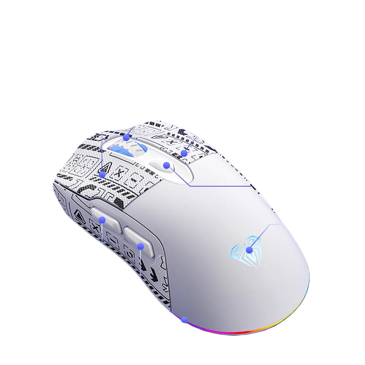 Drahtlose Gaming-Maus Brehn