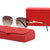 Damen elegante modische Sonnenbrille im innovativen Unisex-Stil Brehn