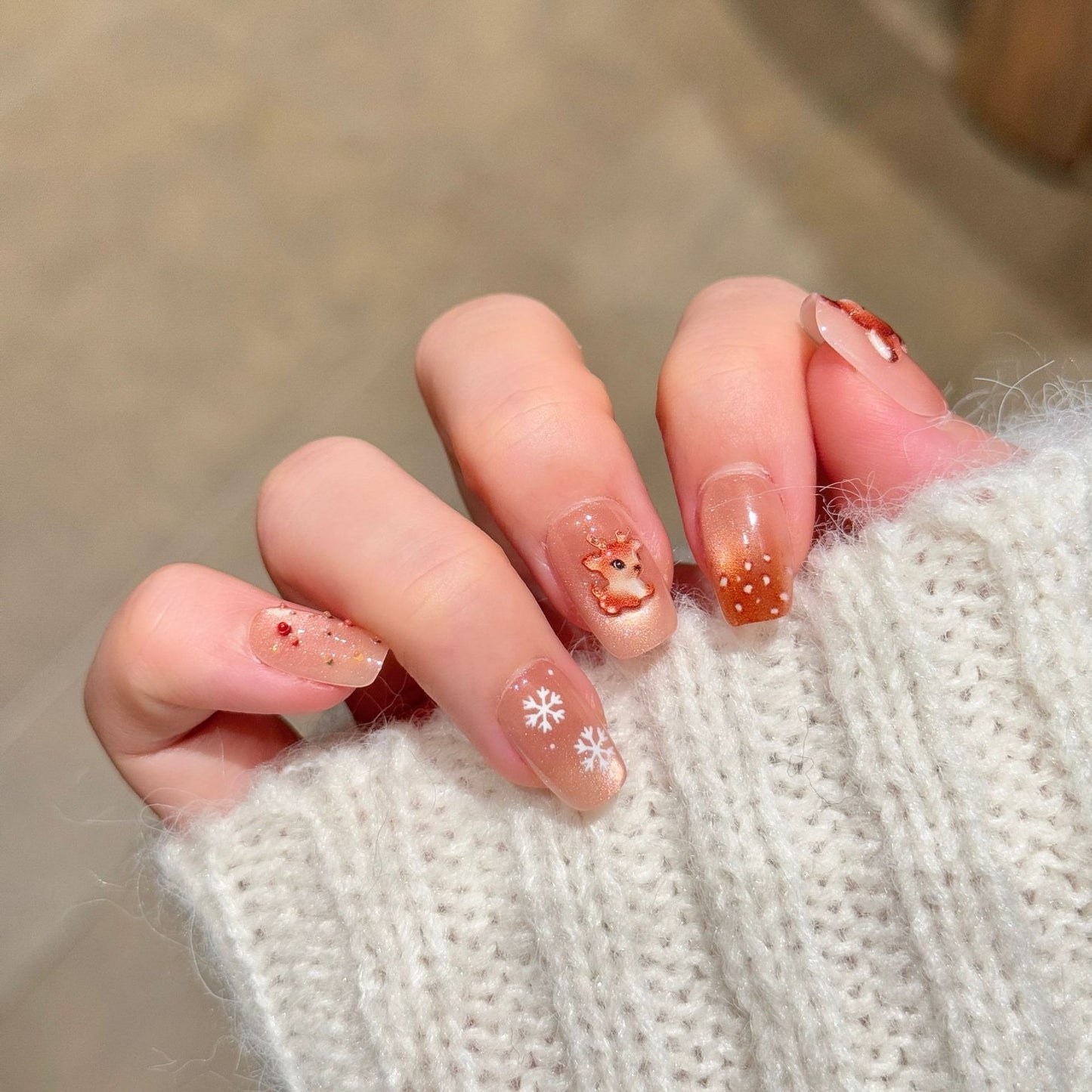 Festlich Themen Druck Auf Nail Art Brehn