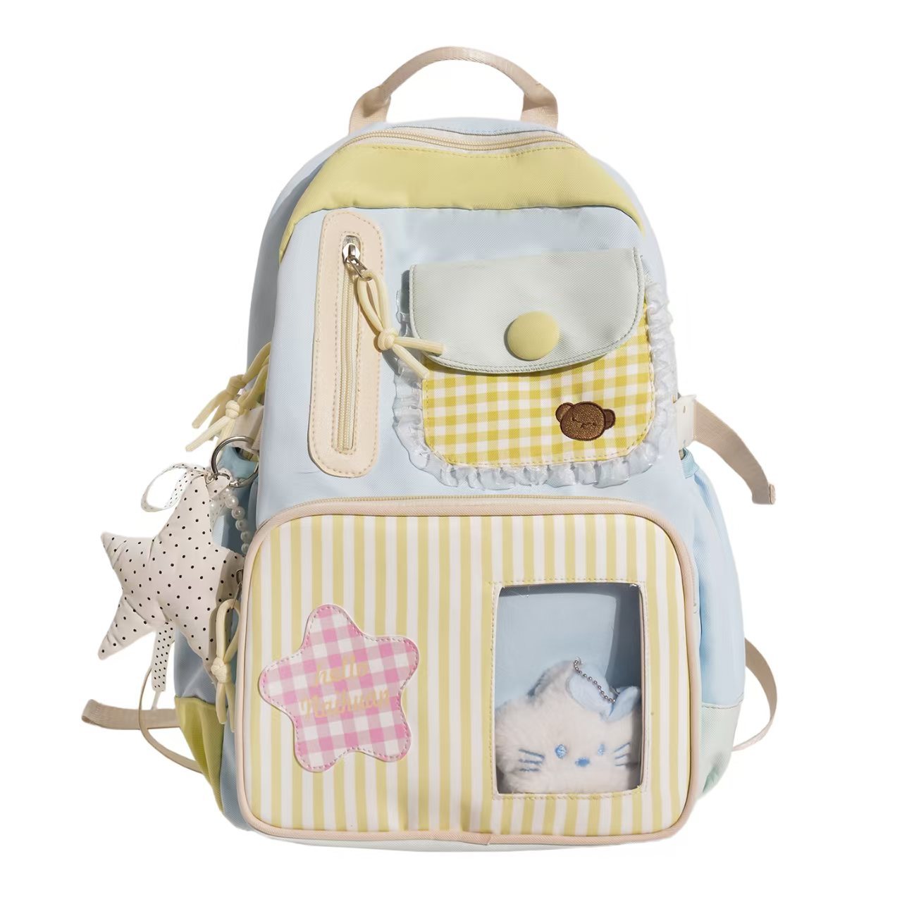 Dekorativer Plüsch-Charakter-Rucksack Brehn