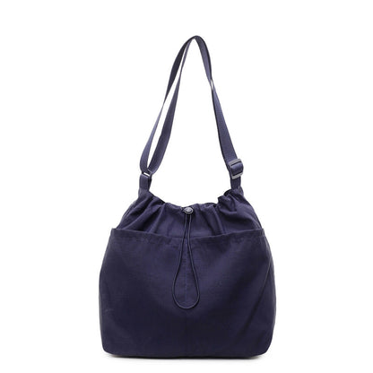 Kordelzugverschluss Utility Schultertasche