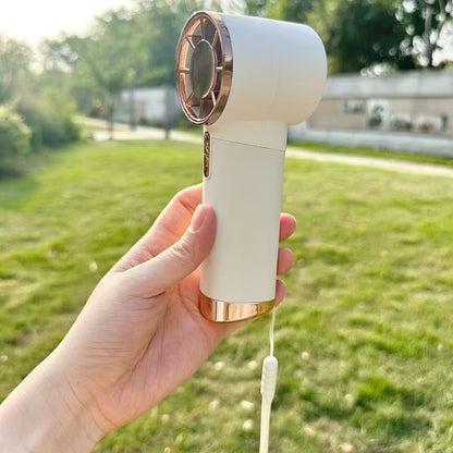 Damen tragbarer Handventilator mit digitaler Steuerung Brehn