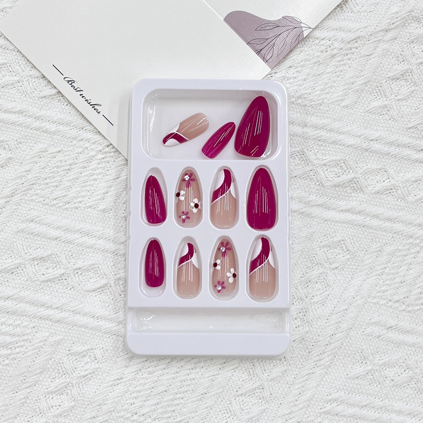 DIY Dekorative Press-On Nail Set Brehn