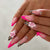 Kreatives Kunstnagelset mit floralem Leopardendesign Brehn