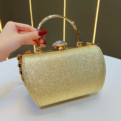 Glitzernde Abendhandtasche