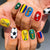 Sport-Themen Nagelkunst Set Brehn