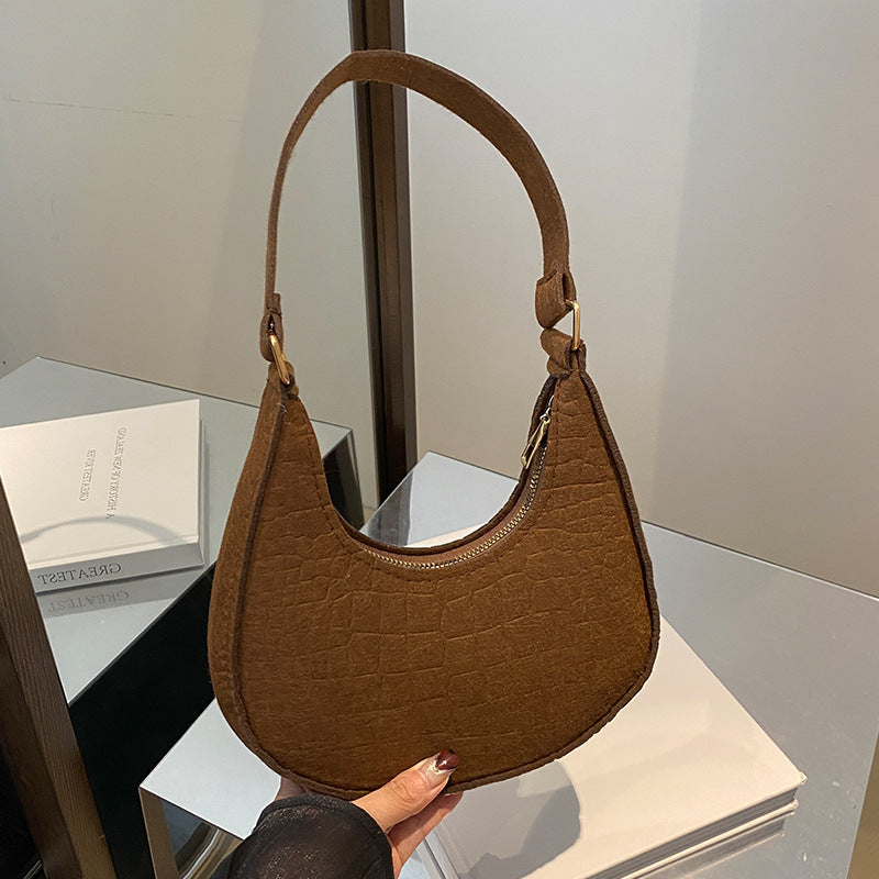 Modische Kroko Präge Hobo Tasche