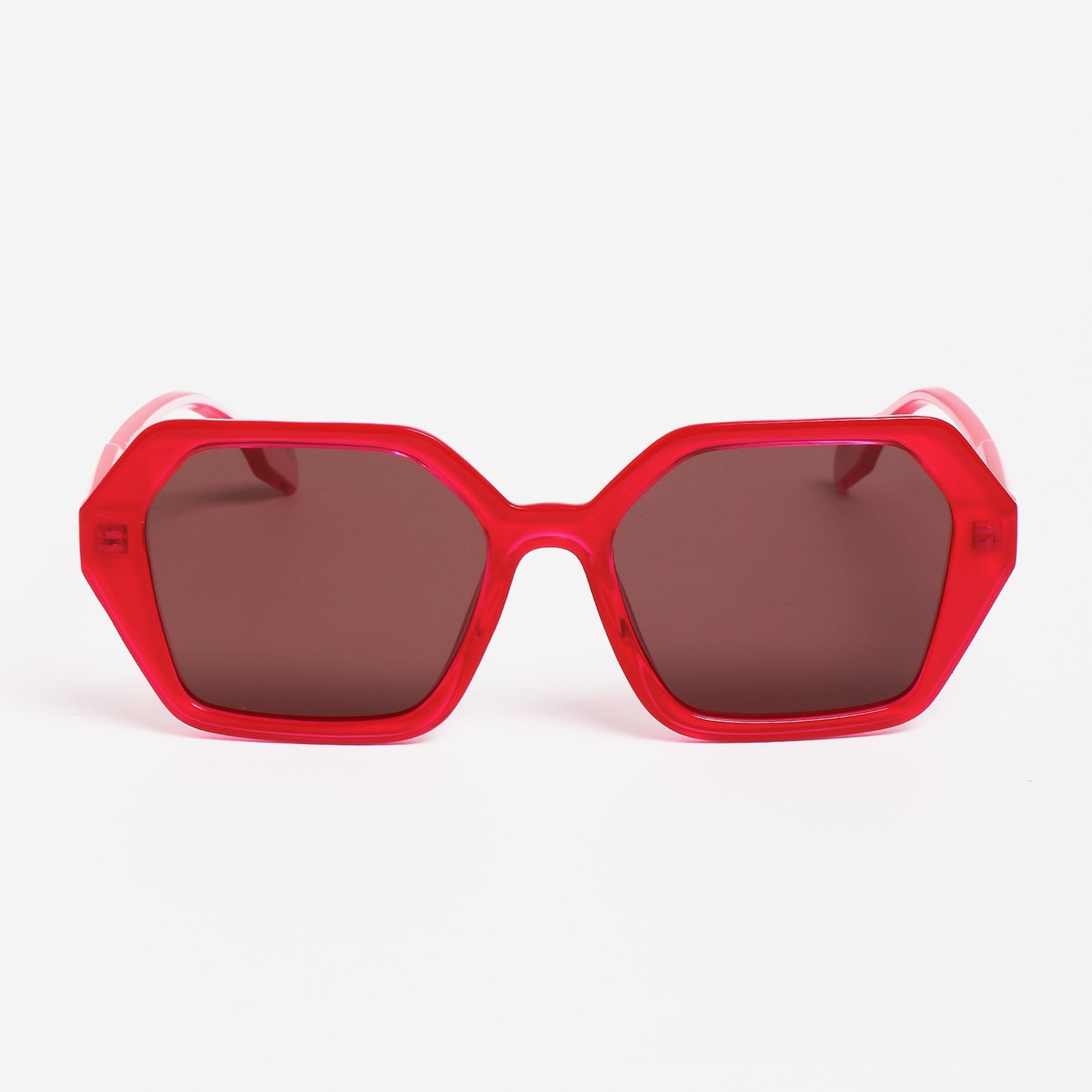 Damen modische Sonnenbrille im modernen Achteck-Design Brehn