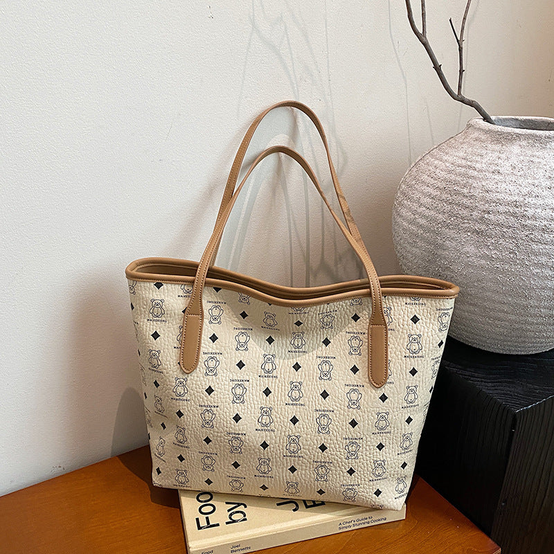 Elegante strukturierte Tote Bag Brehn