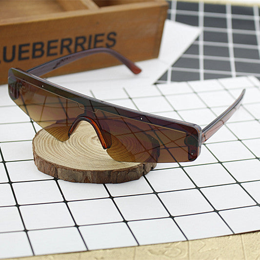 Damen Sportliche Oversized-Sonnenbrille Brehn