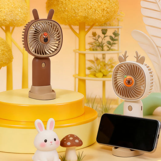 Damen Tragbarer Mini-Ventilator mit niedlichem Design Brehn