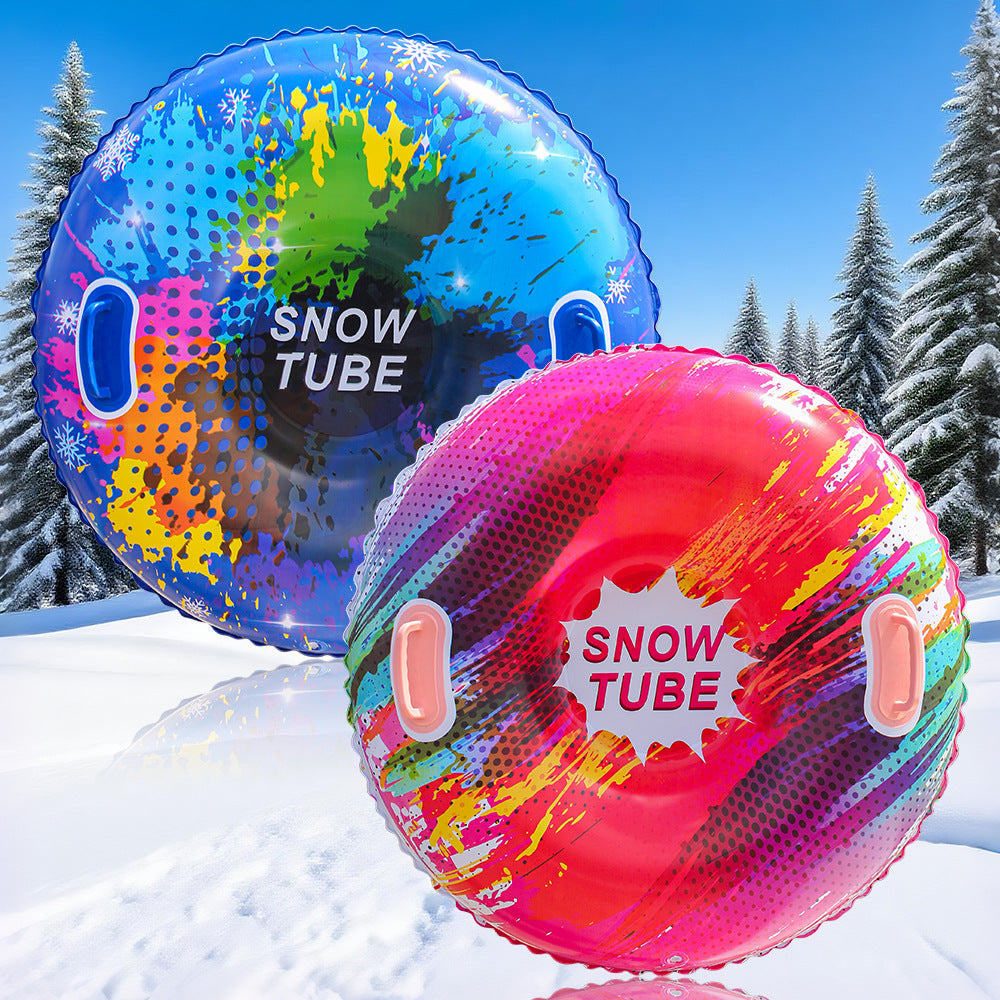 Unisex Aufblasbarer Schnee-Rutschteller Brehn