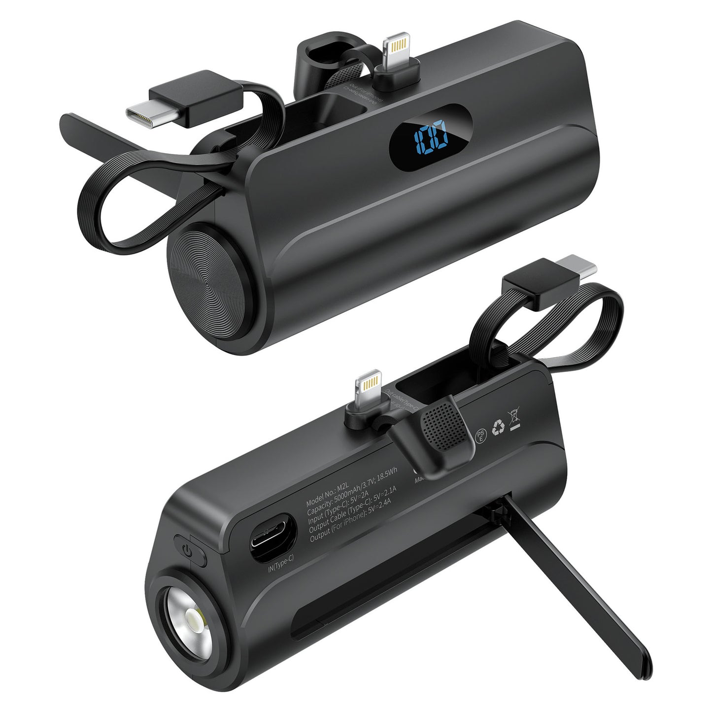 Tragbares Powerbank mit Integriertem Lautsprecher Brehn