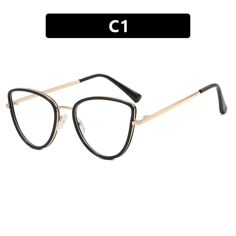 Damen extravagant geformte Brille Brehn