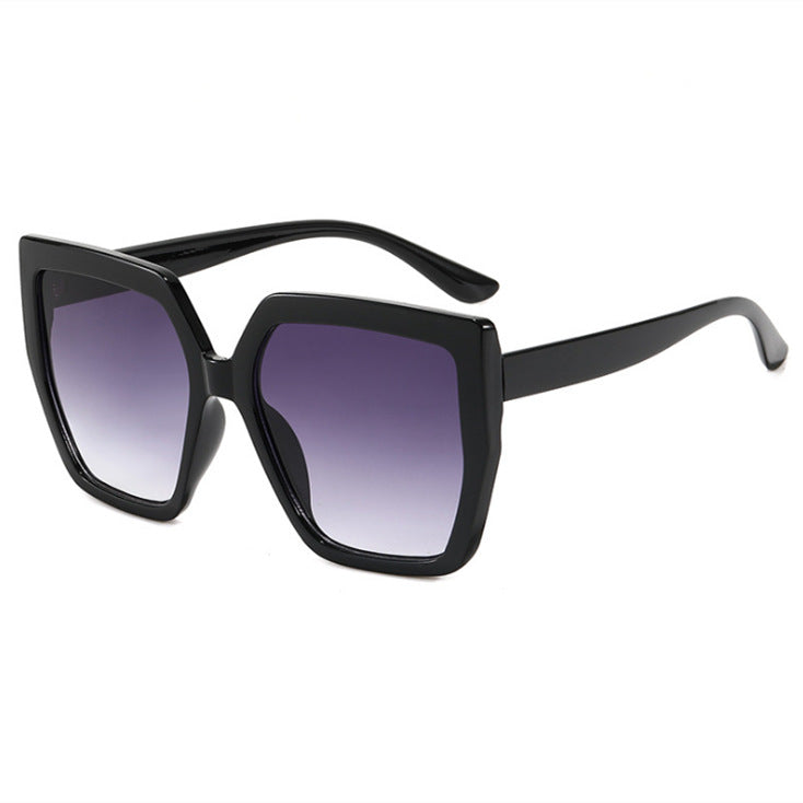 Damen elegante oversized Sonnenbrille mit luxuriösem Rahmen Brehn