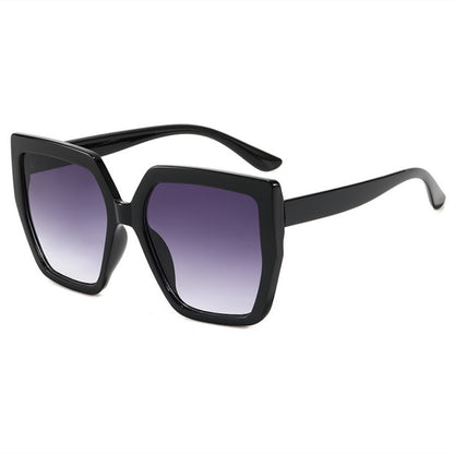 Damen elegante oversized Sonnenbrille mit luxuriösem Rahmen Brehn