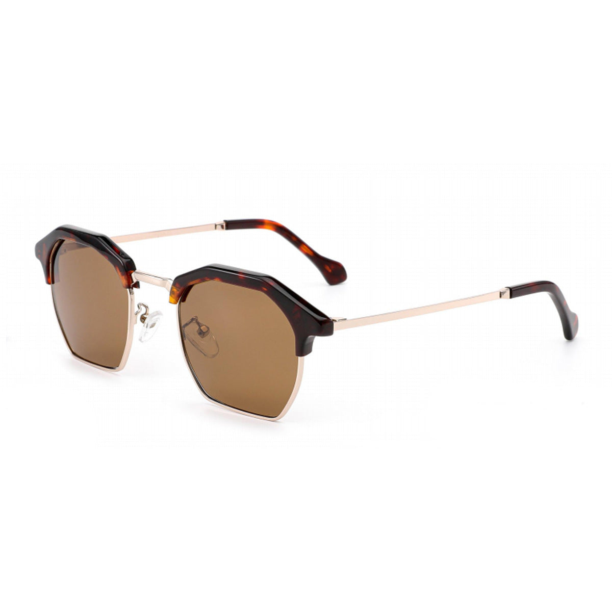 Damen Sonnenbrille im modernen, facettenreichen Stil Brehn