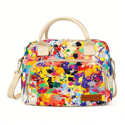 Isolierte Leopardenmuster Lunchtasche