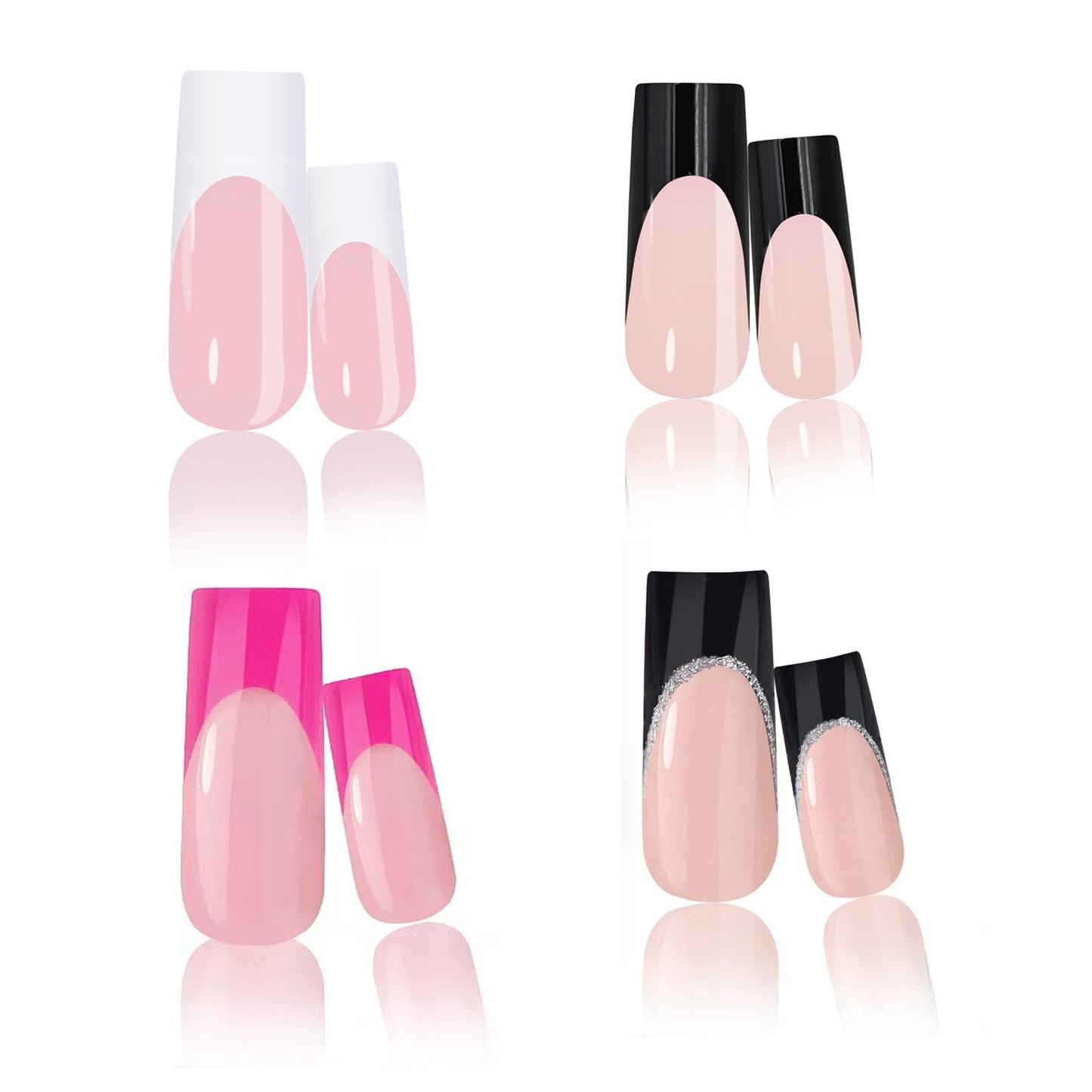 Premium Gradient Nail Art Tips Set Brehn
