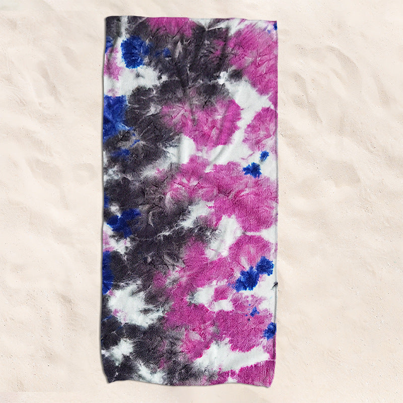Strandtuch mit ausgefallenem Batikdesign Brehn
