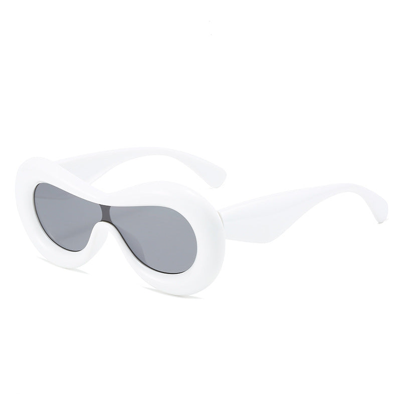 Damen futuristische Augenmaske Sonnenbrille Brehn
