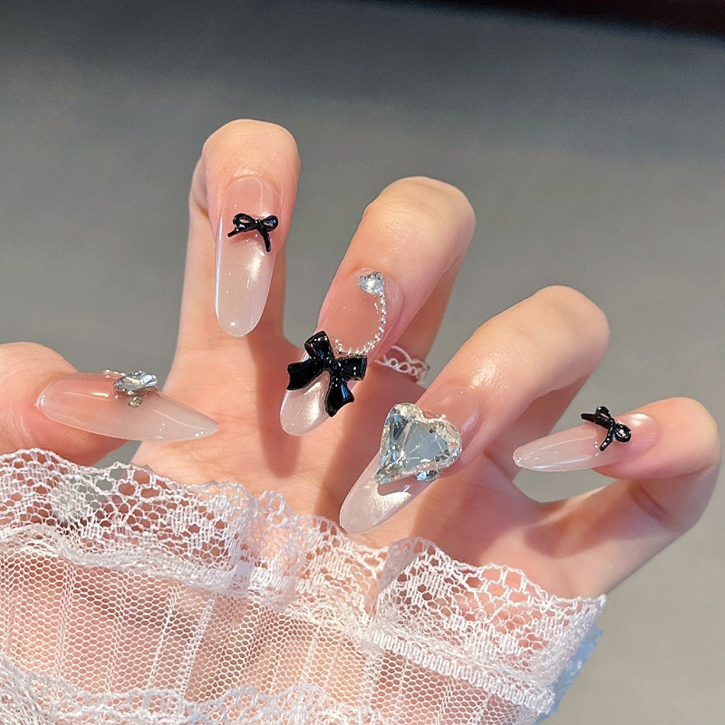 Dekorative Press-On Nagelkunst Verlängerungen Brehn