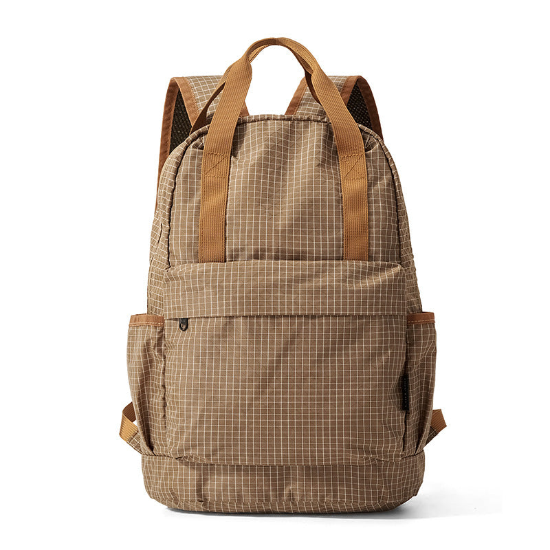 Leichte Rucksack mit Gittermuster Brehn