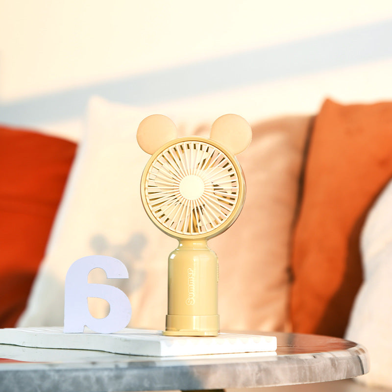 Damen Tragbarer Mini-Ventilator mit lustigem Tierdesign Brehn