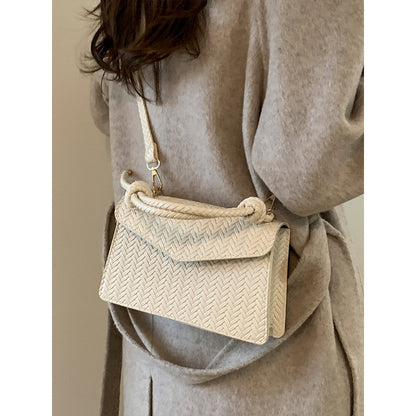 Handgewebte Crossbody Mini Tasche