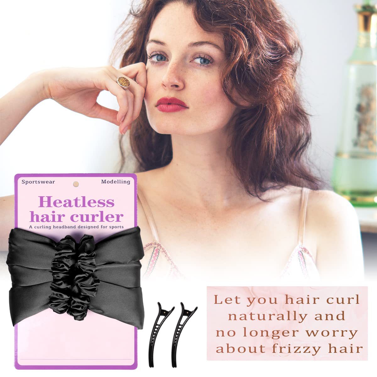 Gerät zum Locken von Haaren ohne Hitze