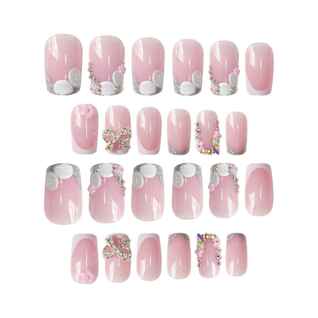 Floral Akzent Nagelkunst Verlängerungen Brehn