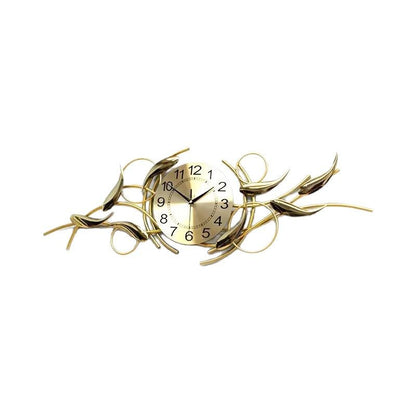 Verschnörkelte dekorative Metallwanduhr Brehn