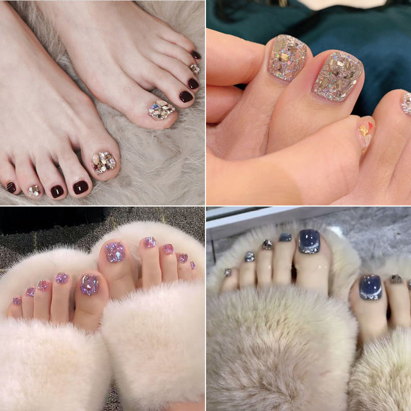 Professionelle Pediküre Nail Art Brehn