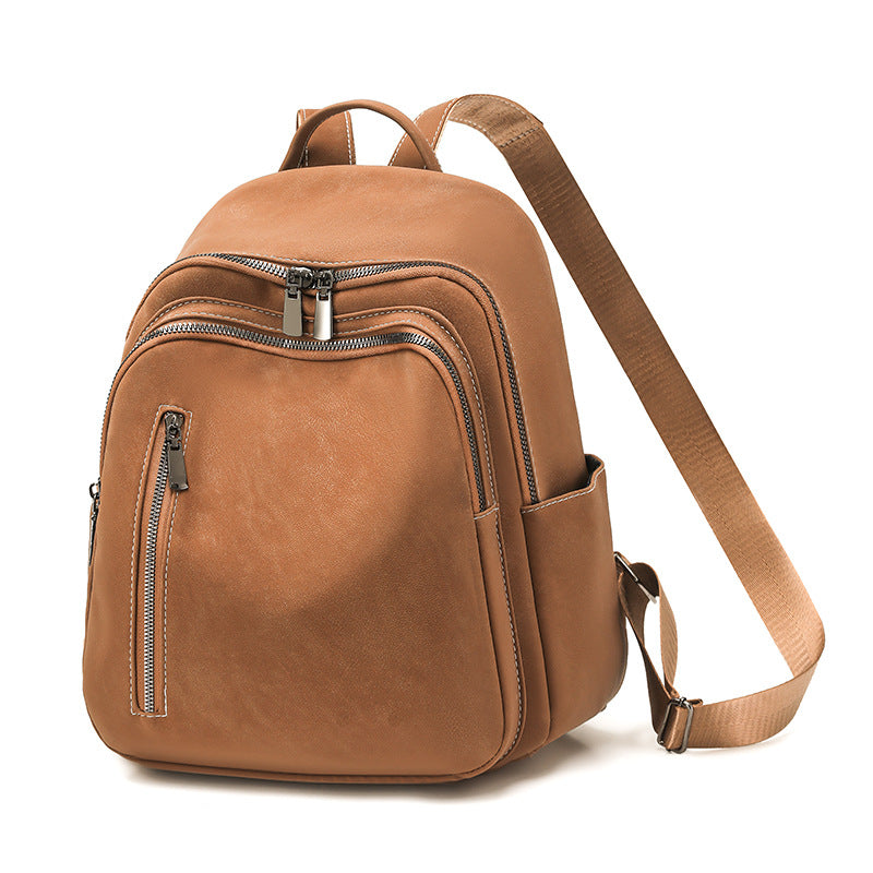 Stylischer Leder-Rucksack Brehn