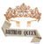 Damen Glitzernde Tiara mit "Birthday Queen"-Schärpe Brehn