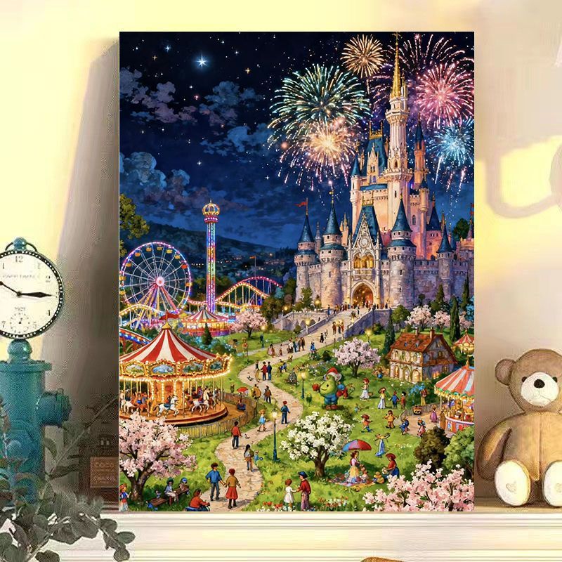 Fantasy Park Abenteuer Wandkunst Brehn