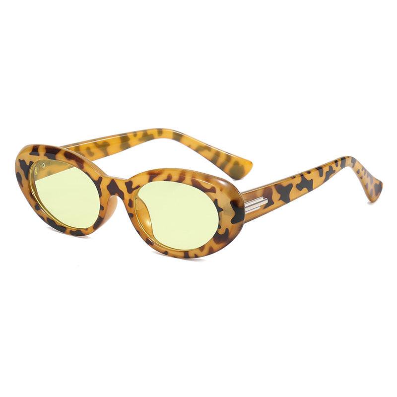 Damen elegante ovalförmige Sonnenbrille mit hochwertigen Gläsern Brehn