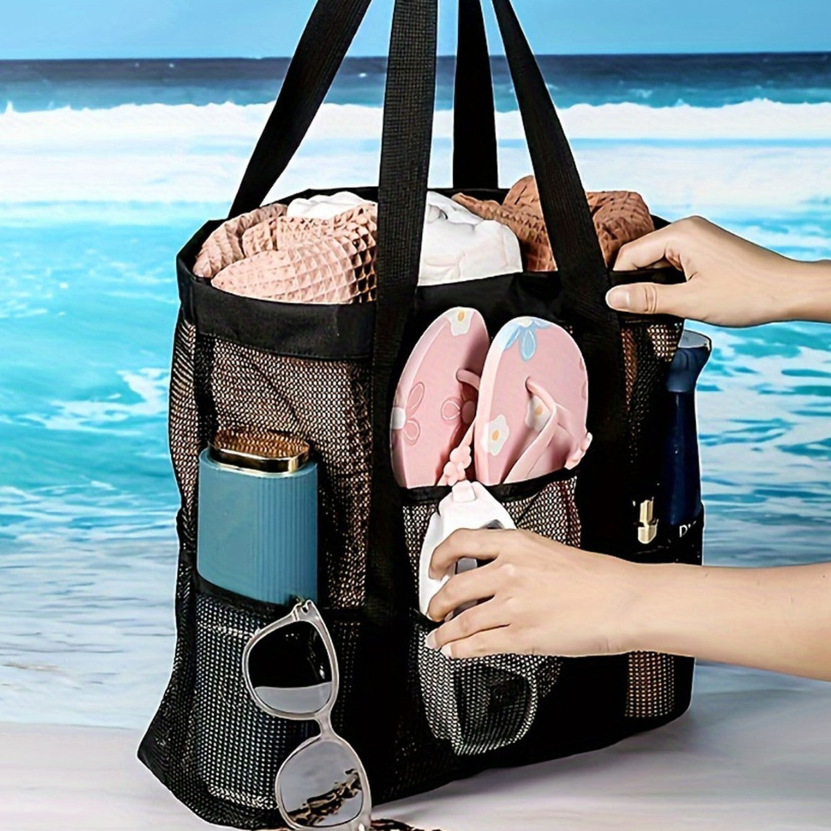 Praktische Strandtasche Brehn