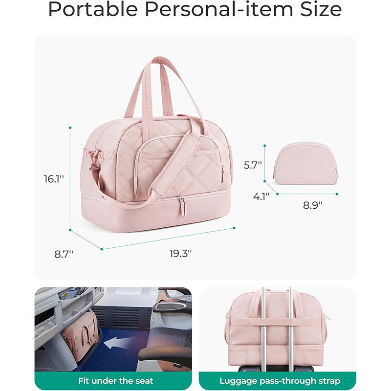 Stilvolle Reisetasche mit Mehreren Fächern Brehn