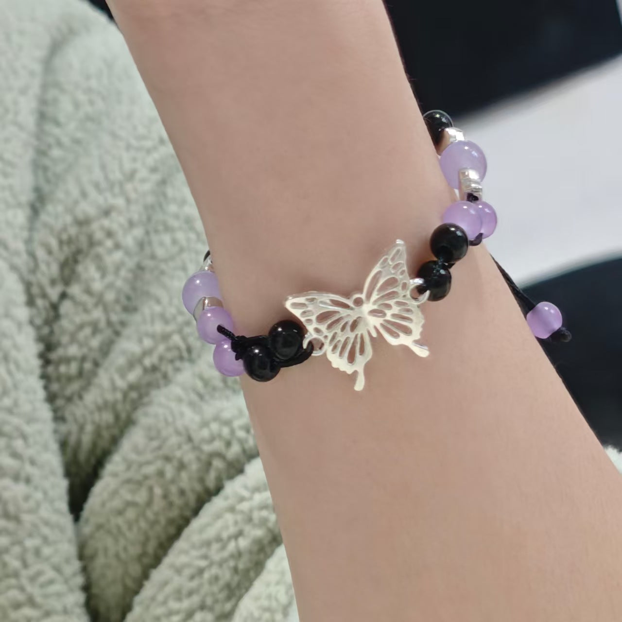 Schmetterlings Charm Verstellbares Armband Brehn