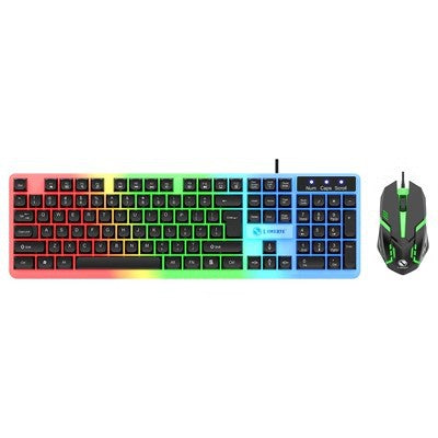 RGB Gaming-Tastatur und Hochpräzisions-Maus-Set Brehn