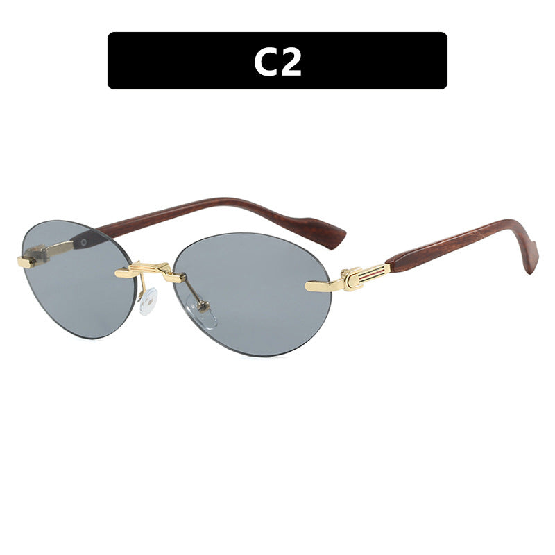 Damen modische Sonnenbrille im eleganten Retro-Stil mit hochqualitativen Gläsern und Holzdetails Brehn