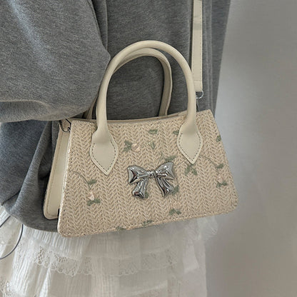 Elegante bestickte Mini-Handtasche