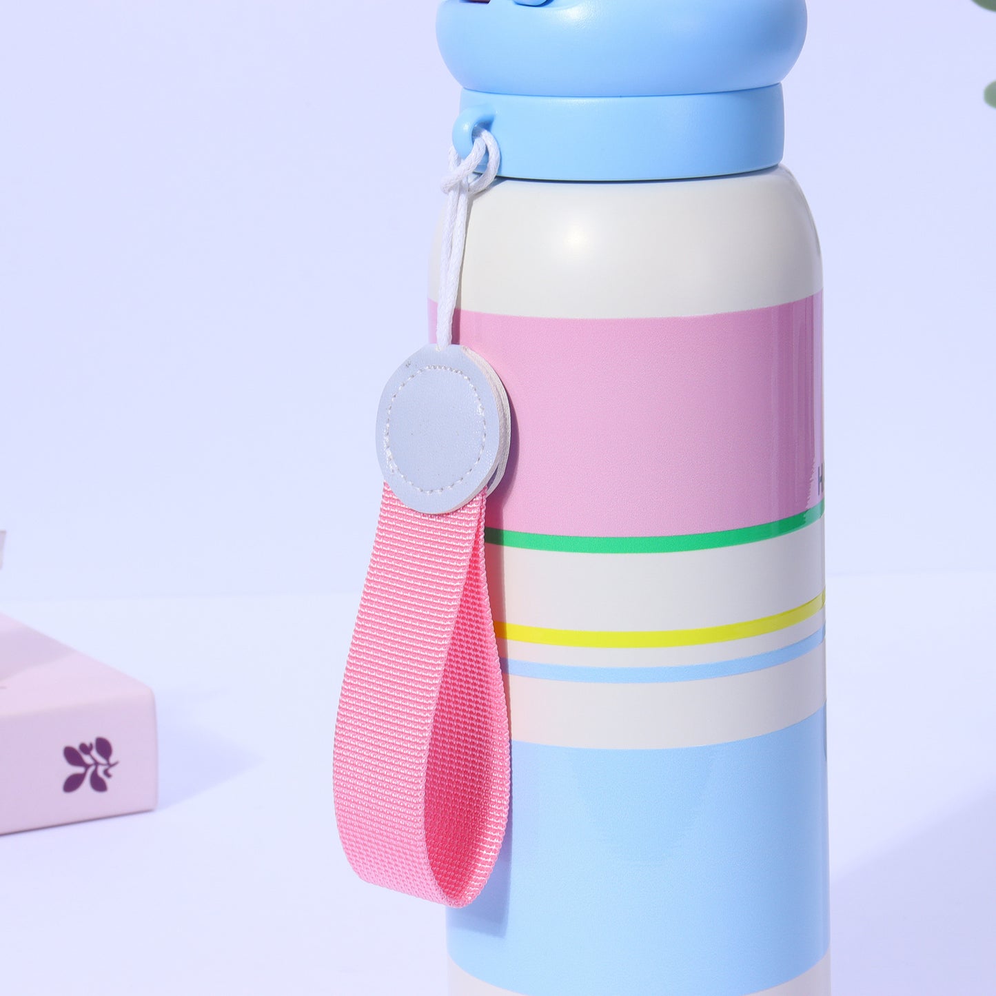 Damen Thermo-Trinkflasche mit rutschfestem Griff und ausgefallenem Design Brehn
