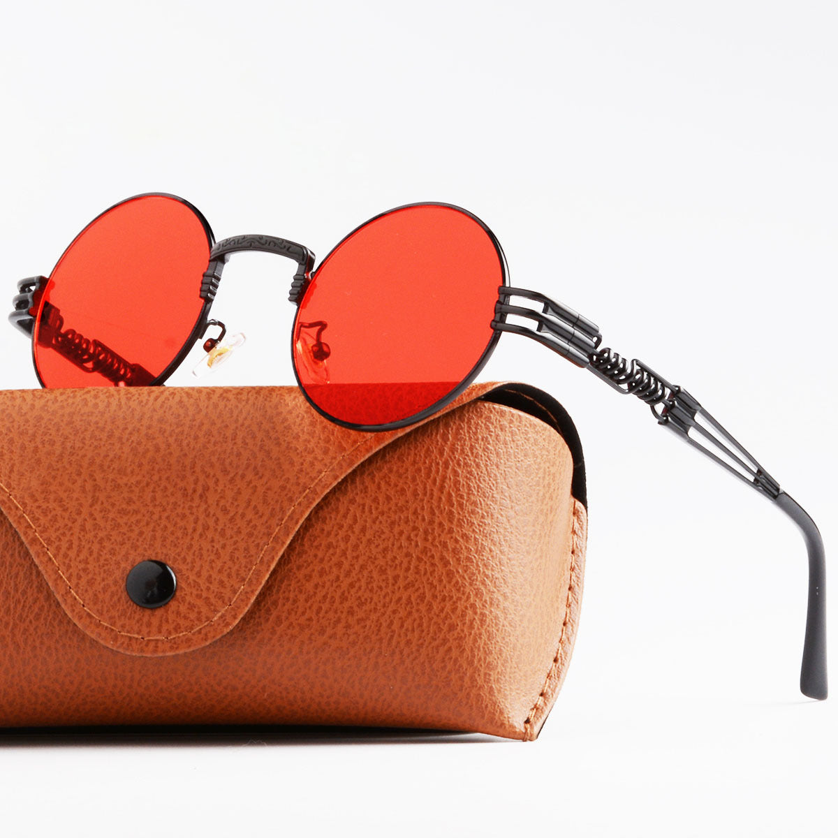 Damen Künstlerische Rundbrille Brehn