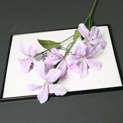 Elegante Kunstorchideen Blütenstiele
