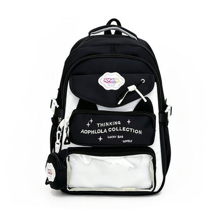 Multi-Funktionaler Transparenter Schulrucksack Brehn